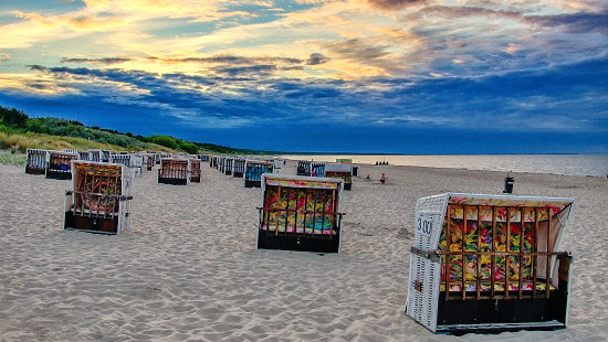 Strand an der Ostsee bei Zinnowitz