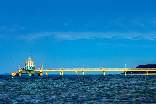 Seebrcke im Seebad Heringsdorf auf Usedom