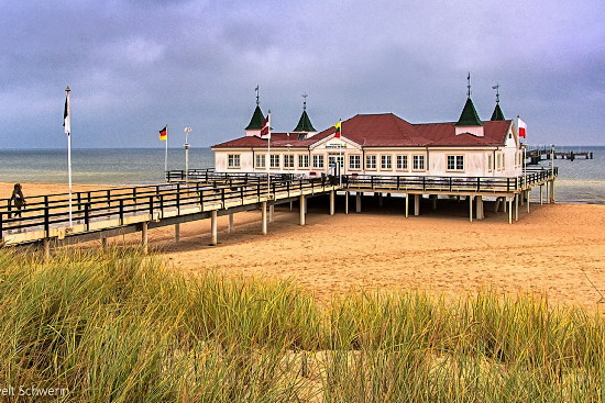 Seebrcke im Seebad Heringsdorf auf Usedom